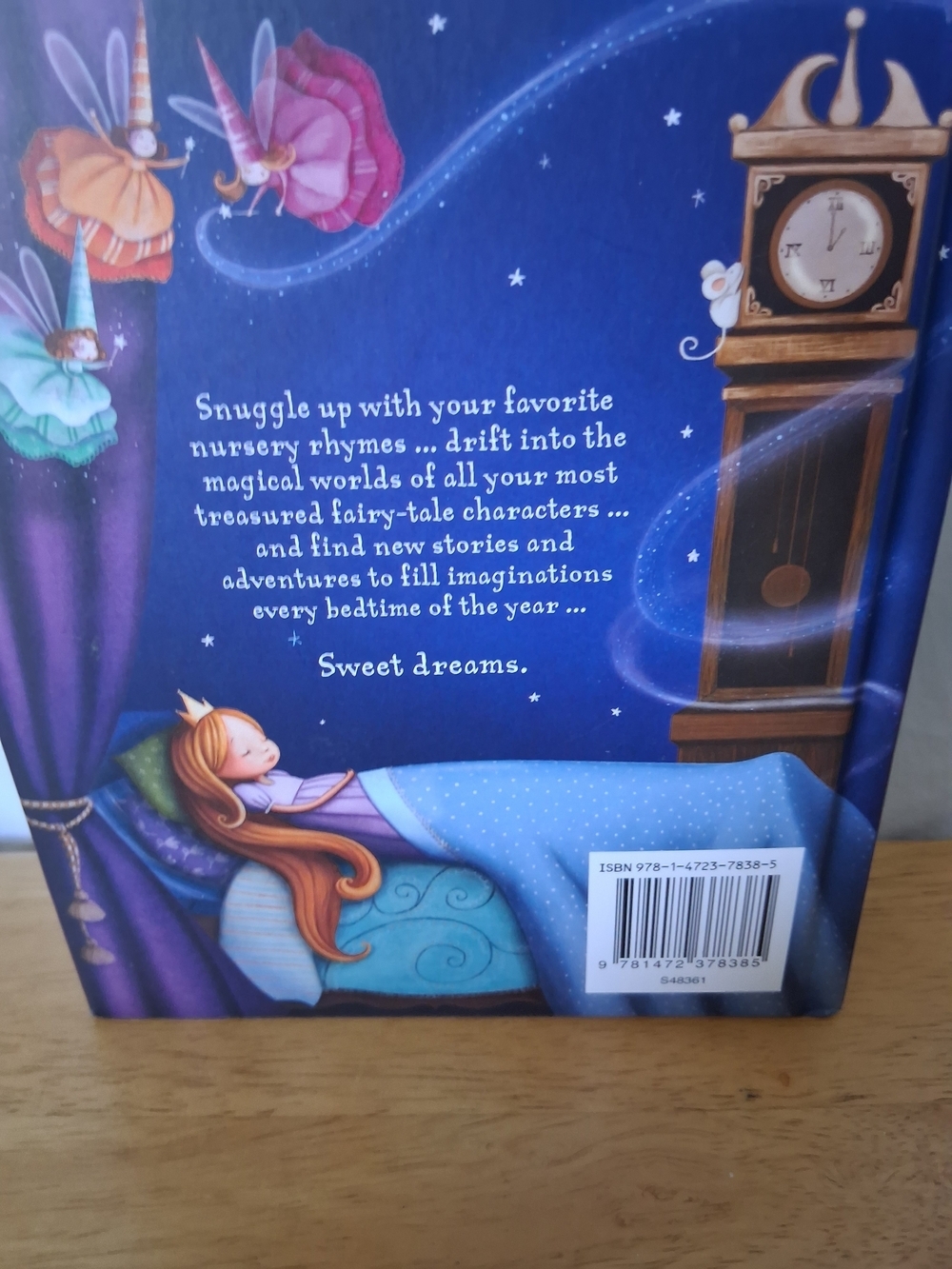 365 Bedtime Stories & Rhymes - Navy Blue Kids Book - Picture 3 of 4